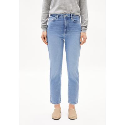 LEJAANI - Frauen Slim Fit Jeans - blau (Größe: 26/30) Image