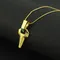 David marticon collana Cosplay collane con ciondolo in metallo Color oro per uomo accessori donna