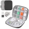 Haweel Uhren armband Organizer Box Größe 18,0x15,0x2,3 cm Kopfhörer/U-Disk/Digital kabel Aufbewahrung koffer Tasche