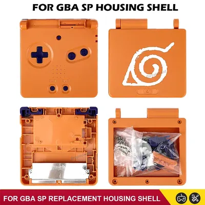 NEUE Bunte Für GBA SP Gehäuse Shell Fall Ersatz Volle Abdeckung Set Für Nintend GameBoy Advance SP Image