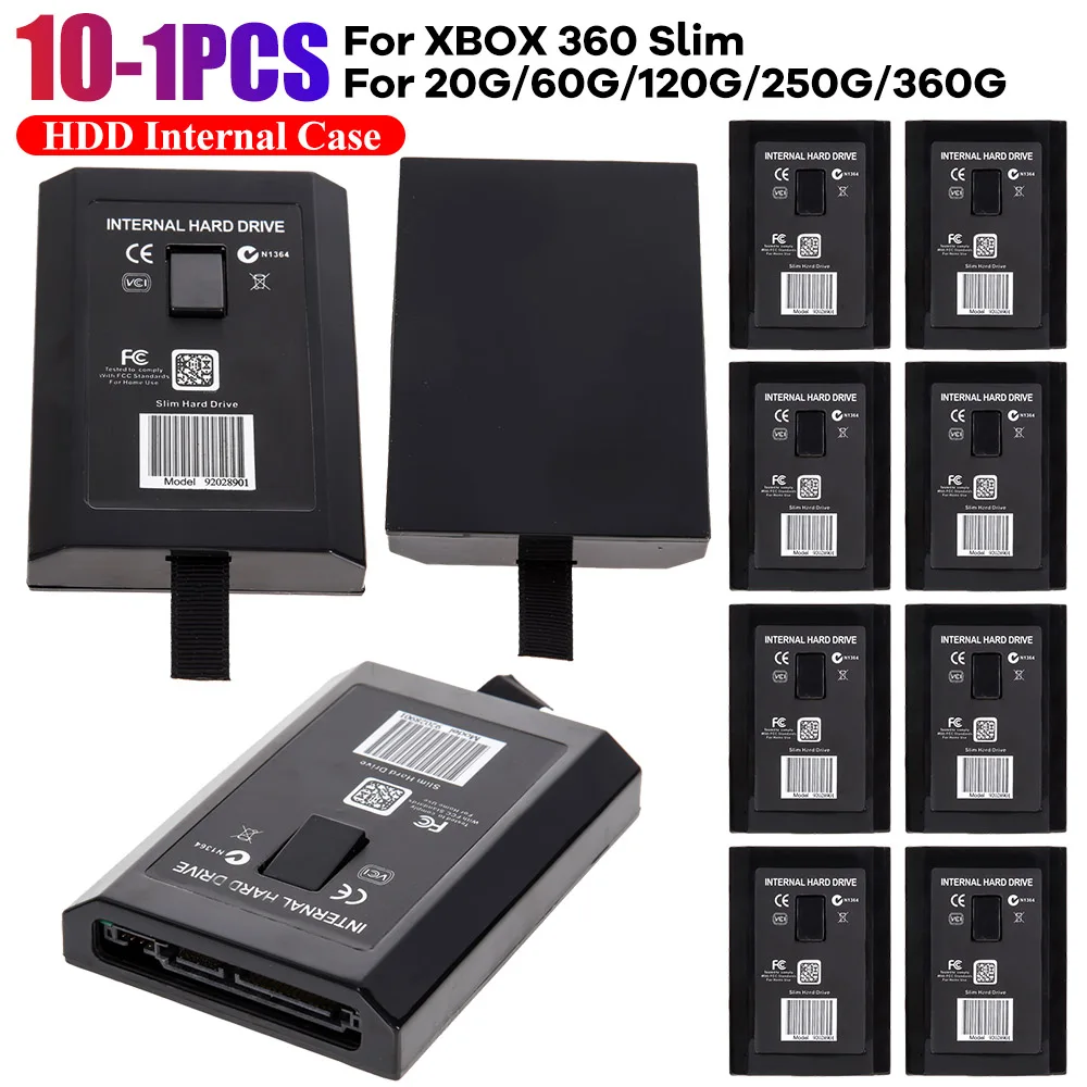 1-10 stücke HDD-Innen gehäuse für Xbox 120 Slim 20GB 60GB 250GB GB Ersatz spiel zubehör HDD-Festplatten laufwerk Caddy HD-Box Image