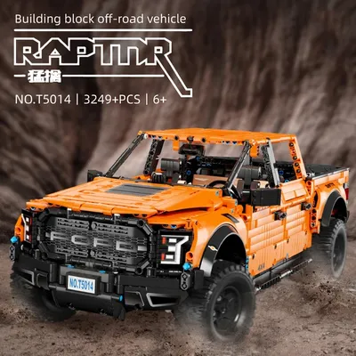 3249 Stück Off-Road-Fahrzeug Bausteine Pickup Auto Modell Ziegel Desktop-Dekoration Kinder Lernspiel Image