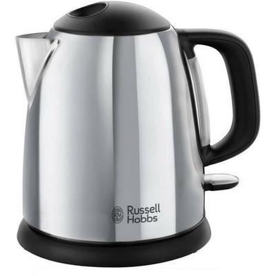 Wasserkocher 1l 2200w schwarz/edelstahl Russell Hobbs 24990-70 Image