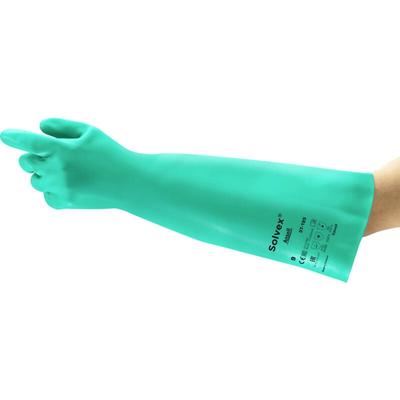 Ansell - 37185090 AlphaTec Solvex Nitril Chemiekalienhandschuh Größe (Handschuhe): 9 en 21420:2020