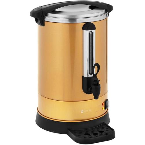 Kaffeemaschine Kaffeeautomat Filterkaffeemaschine 14 l Edelstahl Ausguss Gold