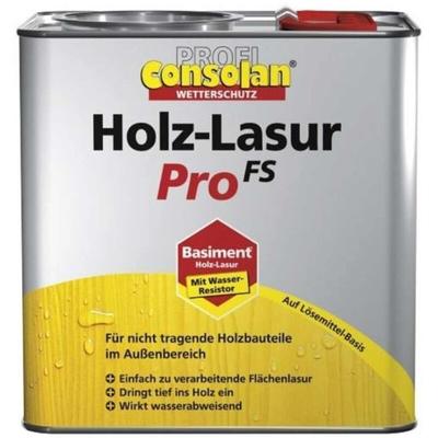 Akzonobel - Consolan Holzlasur Außen Profi Holzschutz Eiche 2,5L 5146517BaDe Image