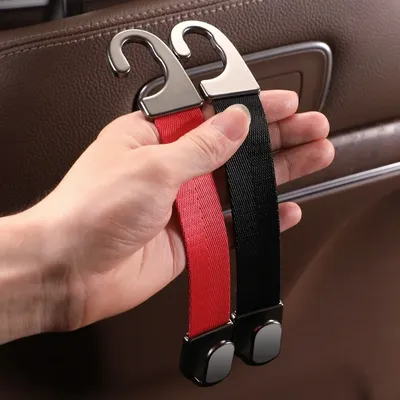 1pcs Multi-Purpose Wall Organizer Hook Storage Rack Auto Accessories Car Seat Back Hooks Car