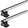 Barres de toit Dodge ram 1500 iv (09/08-06/19) Thule WingBar Evo Alu