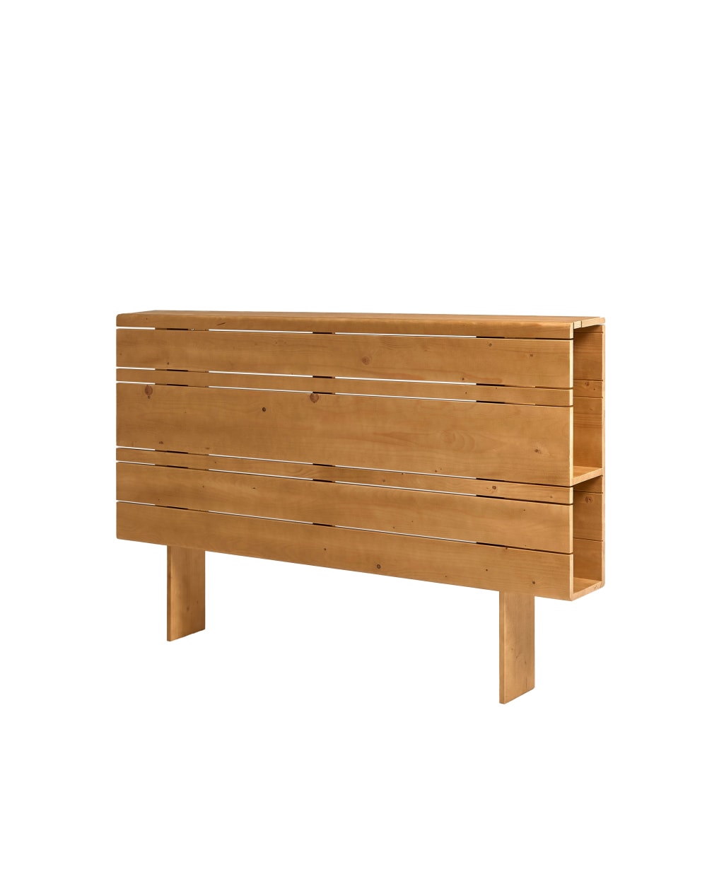 Tête de lit en bois avec rangement, 160 cm