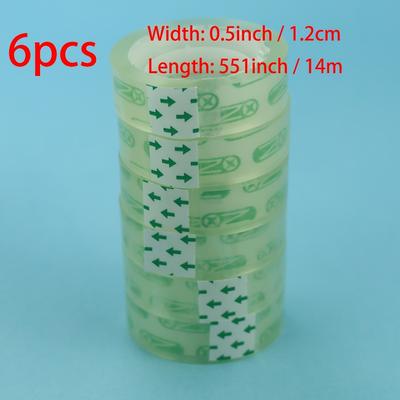 TEMU 6pcs/12pcs , Wrapping, Art Diy , For For 14m*1.8cm