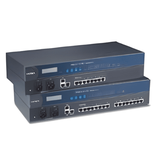 Moxa CN2650i-16-2AC Dual-LAN dual-AC-power terminal server with 16 RS-232/422/485 ports and 2 KV optical isolation
