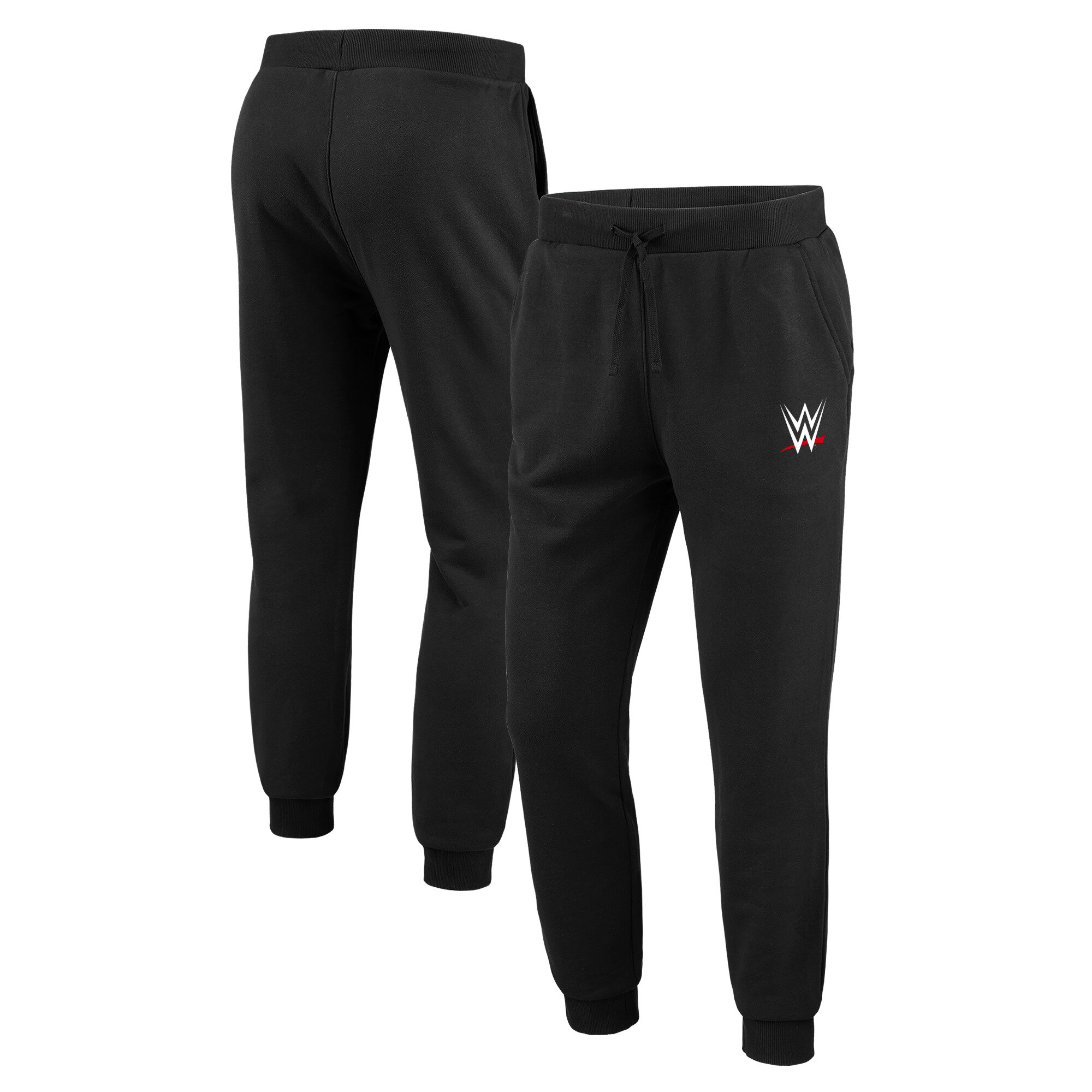 WWE Primary Logo Jogger – Schwarz – Herren Image