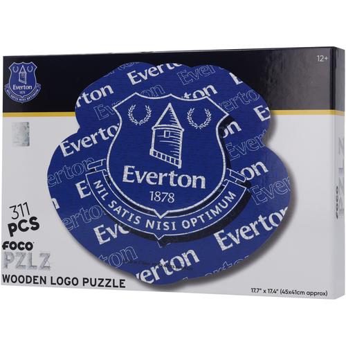 Everton PZLZ Holz-Logo-Puzzle – 311 Teile – 46 cm