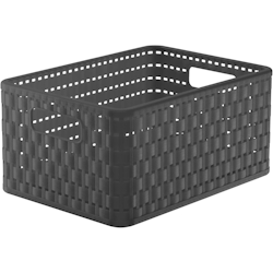 Rotho Aufbewahrungskorb "Country" 11 l anthrazit Image