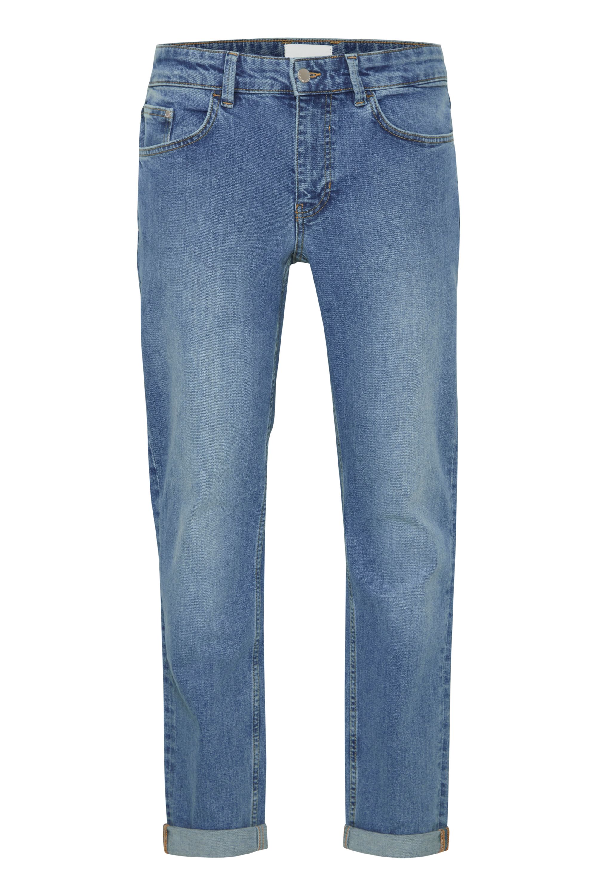 Comfort-fit-Jeans CASUAL FRIDAY "Comfort-fit-Jeans CFKarup", Herren, Gr. 30, Länge 32, blau (denim light blau), Obermaterial: 66% Baumwolle CO. 33% Baumwolle CO recyc.. 1% Elasthan EL., Hosen