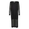 Abendkleid ICHI ""Abendkleid IHLACCY DR2"" Gr. XL, schwarz Damen Kleider