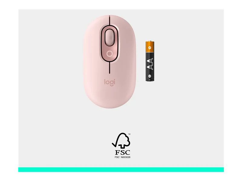 Logitech POP Wireless Mouse with Customizable Emoji