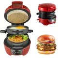 Mini macchina elettrica per panini per hamburger macchina per la colazione domestica macchina per anelli di cottura macchina per Waffle padella per Pancake per cucina