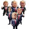 1 set di ornamenti natalizi Trump 2024, divertente ornamento natalizio Trump, ornamento Trump, ornamento Trump 2024, ornamenti Trump per albero di Natale, ornamento Donald Trump (6 pezzi)