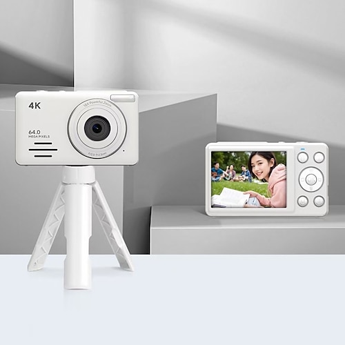 Digitalkamera FHD-Video-Camcorder Point-and-Shoot-Kamera Digicam 18-fach-Zoom tragbare Vlogging-Kamera für unterwegs