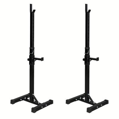 TEMU Ubesgoo Black Barbell Rack Split Type