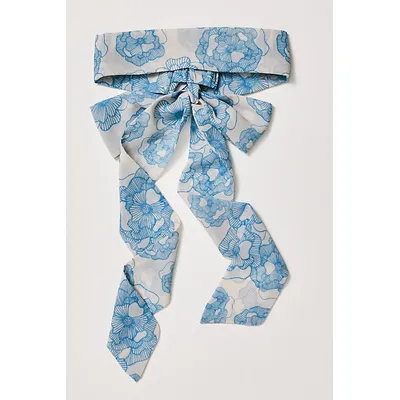 Road Trip Exaggerated Soft Headband at Free People in Sky Blue