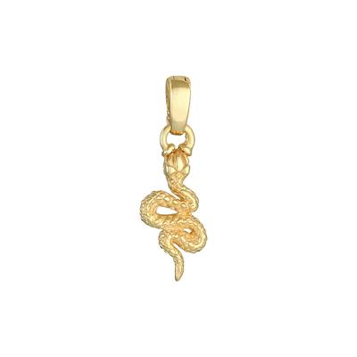 Elli - Schlange Snake Tier 925 Sterling Silber Charms & Kettenanhänger 1 ct Damen