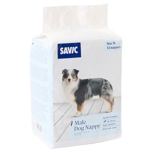 Savic Windeln für Rüden Gr. M: 40-53cm, 24 Stück Hund