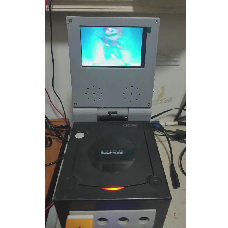 Mini 5 Zoll 4:3 Monitor für NGC Spielkonsole Gamecube Bildschirm AV Ausgang Image