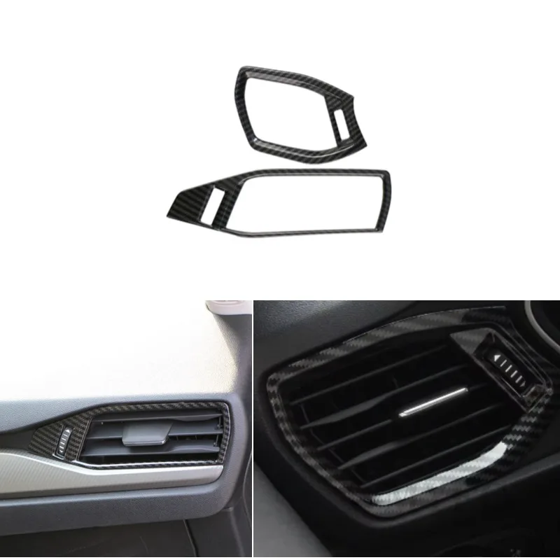 Sinistra e Destra Prese d'aria Condizionata Presa di Copertura Accessori Auto Trim per Ford Focus 4 Mk4 2019 2020 2021 2022 2023