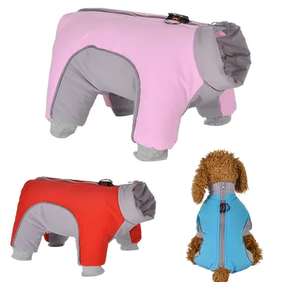 Gemütliche Kleidung für Hunde, für kleine und mittelgroße Hunde, Katzen, Winter, winddicht, Welpe, Image