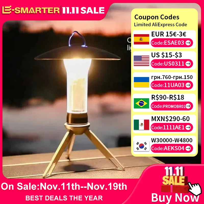 Tragbares Campinglicht für Blackdog Goal Zero Leuchtturm Stativhalterung Campinglampe Taschenlampe Laterne Campingleuchten