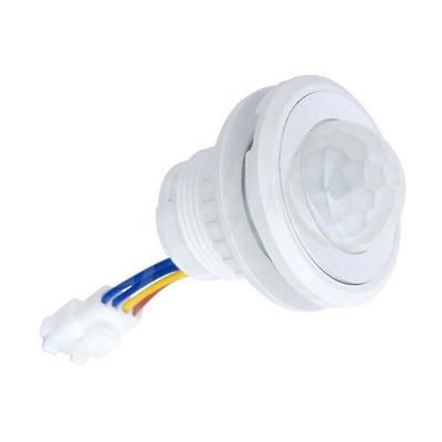 Mini-PIR-Bewegungsmelder 110° für Innen-/Außenmontage I IP65-Sensor I Einbau-Bewegungsmelder Image