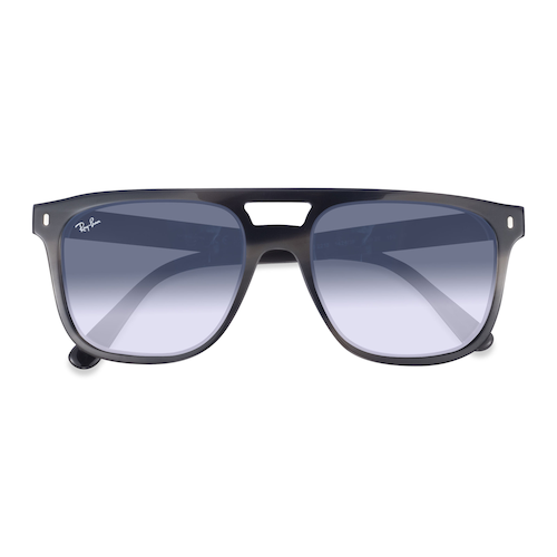 Unisex s aviator Gray Plastic Prescription sunglasses - Eyebuydirect s Ray-Ban RB2213