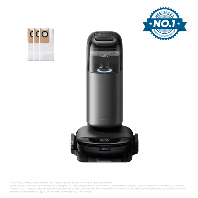 eufy Robot Vacuum Omni S1 Pro + Dust Bags