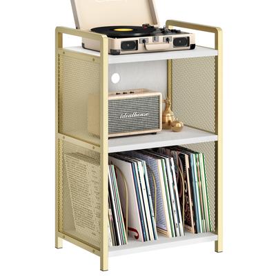 Record Player Stand,3-Tier Side Table