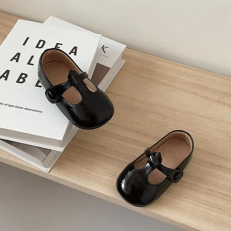 Süße 0-18m neugeborene Mädchen Frühling und Herbst pu mehrfarbige Prinzessin Schuhe weiche Gummis ohle Anti-Rutsch-Baby ersten Schritt Wanderschuhe Image