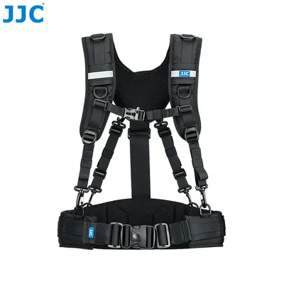 JJC Photography Shoulder Strap System Carrier Chest Vest Safety Straps For Camera Lens Bag Photography Accessories