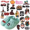 1-22 Stück Outer Banks Mode Mann Frau Schuhe Charms für Erwachsene Sandalen PVC Clogs Zubehör Unisex