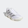 Handballschuh ADIDAS PERFORMANCE "STABIL 16 INDOOR", Gr. 43, weiß (ftwwht, silbermet, greone), Textil, Synthetik, sportlich, Schuhe
