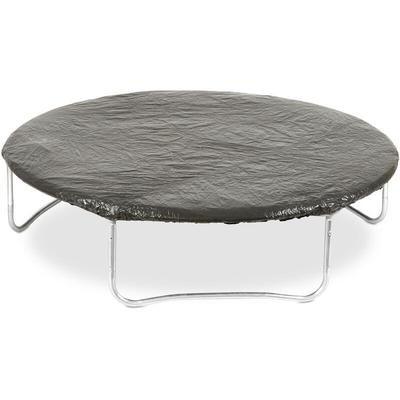 Relaxdays Abdeckplane Trampolin, Wetterschutzplane für Gartentrampolin, Ø 427 cm, Schutz vor Regen Image