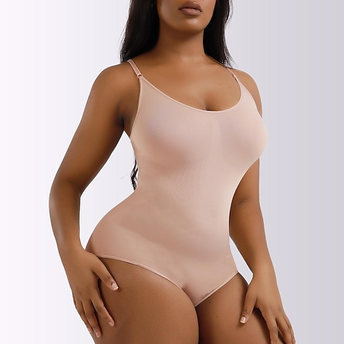 Shapewear für Frauen Bauchkontrolle Vollbrust Body Shaper Bodysuit Butt Lifter Oberschenkel schlanker Image