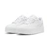 Sneaker PUMA "KARMEN II IDOL", Gr. 40,5, weiß (puma weiß, puma weiß, puma silber), sportlich, Schuhe