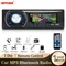 Hippcron autoradio 1 din récepteur stéréo FM Bluetooth lecteur Audio MP3 téléphone portable mains libres numérique USB/TF avec entrée Aux dans le tableau de bord
