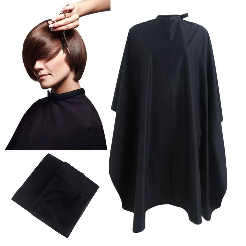 Schneiden Salon Friseur Kleid Cape Friseur Haar Friseur Stoff Wasserdichte Schürze Image