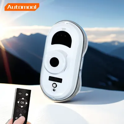 Fenster bot Staubsauger Glas reinigungs roboter mit Wassertank abs Material nass und trocken Image