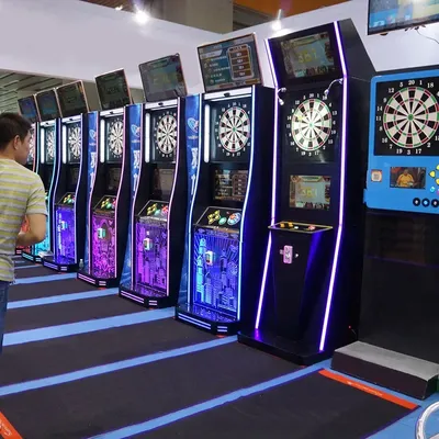 Großhandel voll automatische Darts cheibe Maschine profession elle elektronische Darts cheibe für Bar Spiele und Erholungs zentren Image