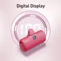 Idwalk Capsule Power Bank Mini batteria di Backup Wireless portatile alimentatore a ricarica rapida 4800mAh adatto per iPhone Lightning