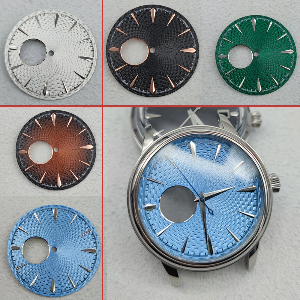 Standard-35-mm-Zifferblatt, passend für NH38-Uhrwerk, Mod, Automatikzubehör, Vorverarbeitungsteile, Zifferblatt, passend für NH38A-Mechanismus Image