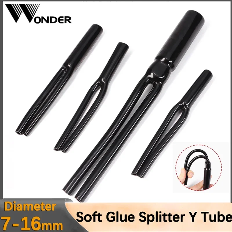 1–10 Stück Peaker-Audiokabel, Draht, HiFi-Kabel, Hose, kein Schrumpf, PVC, Y-Splitter, Rohrhülse, 7 mm, 9 mm, 12 mm, 16 mm Image